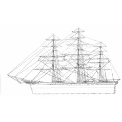 Dibujo para colorear: Sailboat (Transporte) #143633 - Dibujos para Colorear e Imprimir Gratis