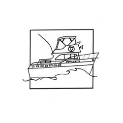 Dibujo para colorear: Sailboat (Transporte) #143643 - Dibujos para Colorear e Imprimir Gratis