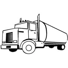Dibujo para colorear: Semirremolque (Transporte) #146746 - Dibujos para Colorear e Imprimir Gratis