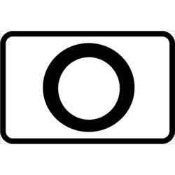 Dibujo Señal de Tráfico (Transporte) #119042 para imprimir y colorear