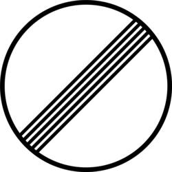 Dibujo para colorear: Señal de Tráfico (Transporte) #119084 - Dibujos para Colorear e Imprimir Gratis