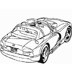 Dibujo para colorear: Sports car / Tuning (Transporte) #146948 - Dibujos para Colorear e Imprimir Gratis