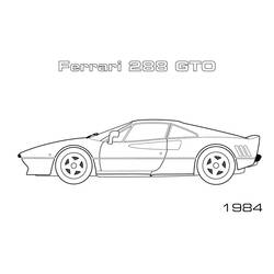 Dibujo para colorear: Sports car / Tuning (Transporte) #146974 - Dibujos para Colorear e Imprimir Gratis