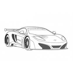 Dibujo para colorear: Sports car / Tuning (Transporte) #146979 - Dibujos para colorear