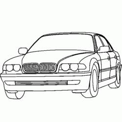 Dibujo para colorear: Sports car / Tuning (Transporte) #146985 - Dibujos para Colorear e Imprimir Gratis