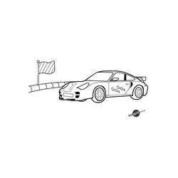 Dibujo para colorear: Sports car / Tuning (Transporte) #146990 - Dibujos para Colorear e Imprimir Gratis