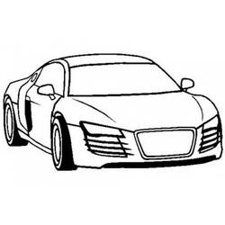 Dibujo para colorear: Sports car / Tuning (Transporte) #146997 - Dibujos para Colorear e Imprimir Gratis