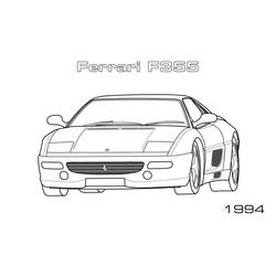 Dibujo para colorear: Sports car / Tuning (Transporte) #147004 - Dibujos para Colorear e Imprimir Gratis
