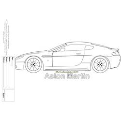 Dibujo para colorear: Sports car / Tuning (Transporte) #147021 - Dibujos para Colorear e Imprimir Gratis