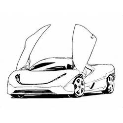 Dibujo para colorear: Sports car / Tuning (Transporte) #147027 - Dibujos para Colorear e Imprimir Gratis