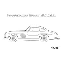 Dibujo para colorear: Sports car / Tuning (Transporte) #147039 - Dibujos para Colorear e Imprimir Gratis