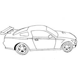 Dibujo para colorear: Sports car / Tuning (Transporte) #147040 - Dibujos para Colorear e Imprimir Gratis