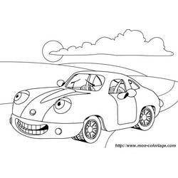 Dibujo para colorear: Sports car / Tuning (Transporte) #147041 - Dibujos para Colorear e Imprimir Gratis