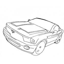 Dibujo para colorear: Sports car / Tuning (Transporte) #147074 - Dibujos para Colorear e Imprimir Gratis