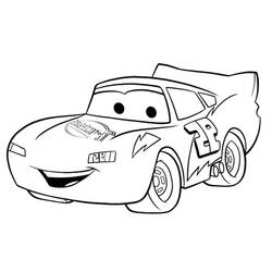 Dibujo para colorear: Sports car / Tuning (Transporte) #147076 - Dibujos para colorear