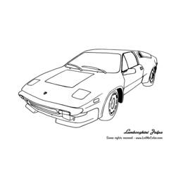 Dibujo para colorear: Sports car / Tuning (Transporte) #147086 - Dibujos para Colorear e Imprimir Gratis