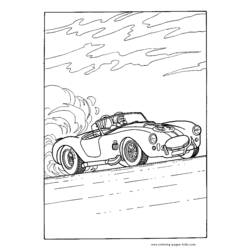 Dibujo para colorear: Sports car / Tuning (Transporte) #147090 - Dibujos para Colorear e Imprimir Gratis