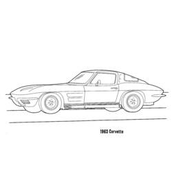Dibujo para colorear: Sports car / Tuning (Transporte) #147105 - Dibujos para Colorear e Imprimir Gratis