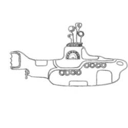Dibujo para colorear: Submarine (Transporte) #137735 - Dibujos para colorear