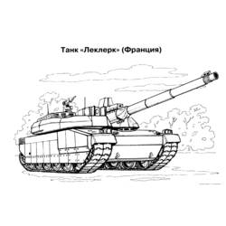 Dibujo para colorear: Tank (Transporte) #138079 - Dibujos para Colorear e Imprimir Gratis