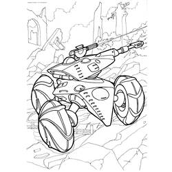 Dibujo para colorear: Tanque (Transporte) #138070 - Dibujos para Colorear e Imprimir Gratis