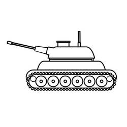 Dibujo para colorear: Tanque (Transporte) #192630 - Dibujos para Colorear e Imprimir Gratis