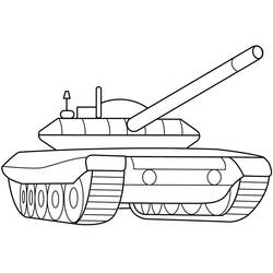 Dibujo para colorear: Tanque (Transporte) #192633 - Dibujos para Colorear e Imprimir Gratis