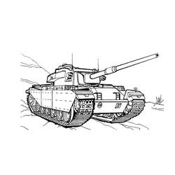 Dibujo para colorear: Tanque (Transporte) #192651 - Dibujos para Colorear e Imprimir Gratis