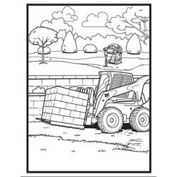 Dibujo Tractor (Transporte) #172565 para imprimir y colorear