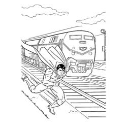 Dibujo para colorear: Train / Locomotive (Transporte) #135166 - Dibujos para Colorear e Imprimir Gratis