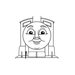 Dibujo Tren / Locomotora (Transporte) #135136 para imprimir y colorear