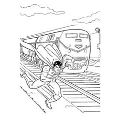 Dibujo Tren / Locomotora (Transporte) #135166 para imprimir y colorear