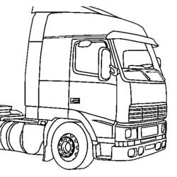 Dibujo para colorear: Truck (Transporte) #135553 - Dibujos para Colorear e Imprimir Gratis