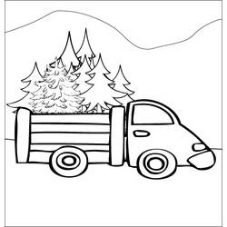 Dibujo para colorear: Truck (Transporte) #135607 - Dibujos para Colorear e Imprimir Gratis