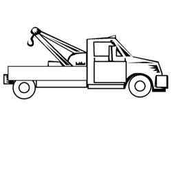 Dibujo para colorear: Truck (Transporte) #135632 - Dibujos para Colorear e Imprimir Gratis