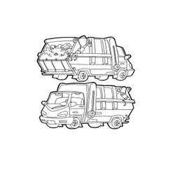 Dibujo para colorear: Truck (Transporte) #135646 - Dibujos para Colorear e Imprimir Gratis