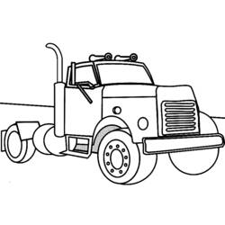 Dibujo para colorear: Truck (Transporte) #135653 - Dibujos para Colorear e Imprimir Gratis