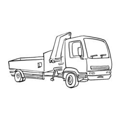 Dibujo para colorear: Truck (Transporte) #135690 - Dibujos para Colorear e Imprimir Gratis