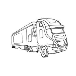 Dibujo para colorear: Truck (Transporte) #135713 - Dibujos para Colorear e Imprimir Gratis
