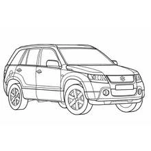 Dibujo Vehículos 4x4 (Transporte) #145918 para imprimir y colorear