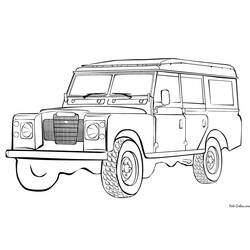 Dibujo Vehículos 4x4 (Transporte) #145919 para imprimir y colorear