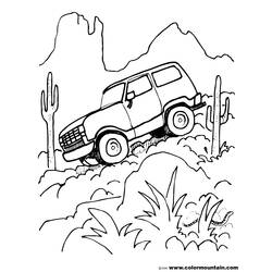 Dibujo Vehículos 4x4 (Transporte) #145933 para imprimir y colorear