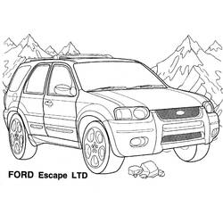 Dibujo Vehículos 4x4 (Transporte) #180983 para imprimir y colorear