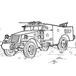 Dibujo Vehículos 4x4 (Transporte) #180990 para imprimir y colorear