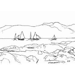Dibujo Velero (Transporte) #143560 para imprimir y colorear