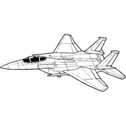 Dibujo para colorear: War Planes (Transporte) #141038 - Dibujos para colorear