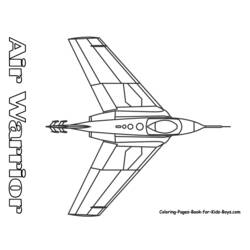 Dibujo para colorear: War Planes (Transporte) #141060 - Dibujos para colorear