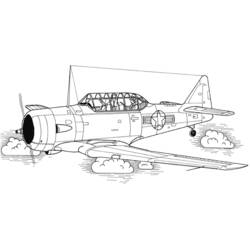 Dibujo para colorear: War Planes (Transporte) #141090 - Dibujos para colorear