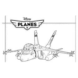 Dibujo para colorear: War Planes (Transporte) #141113 - Dibujos para colorear