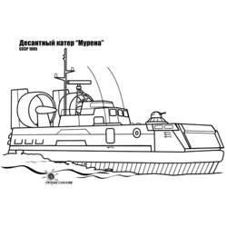 Dibujo para colorear: Warship (Transporte) #138676 - Dibujos para colorear